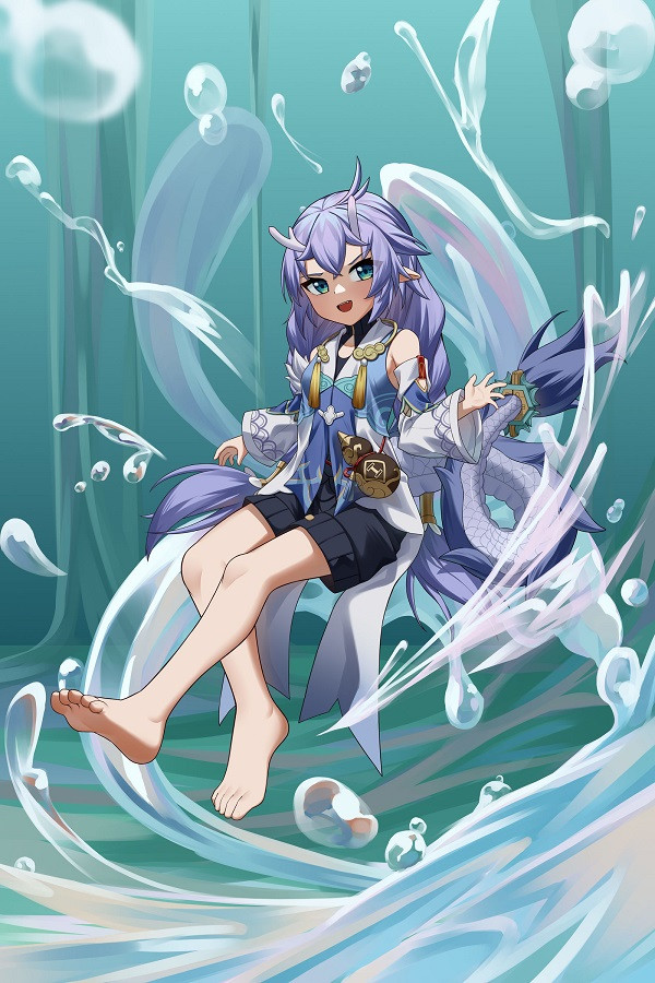 Ảnh Bailu góc nghiêng của nhân vật đầy cuốn hút