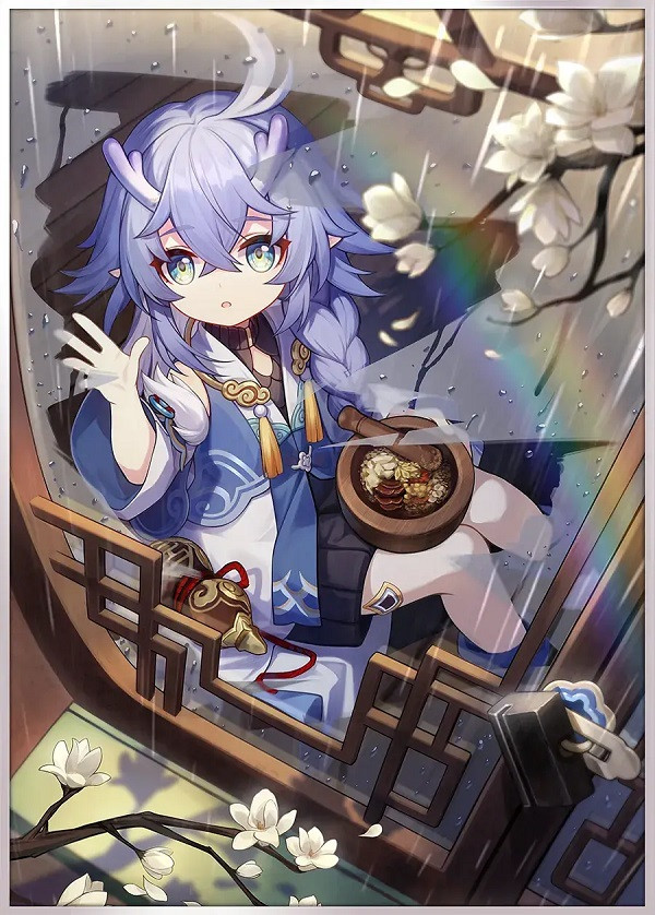 Ảnh Bailu mang phong cách huyền huyễn Trung Hoa