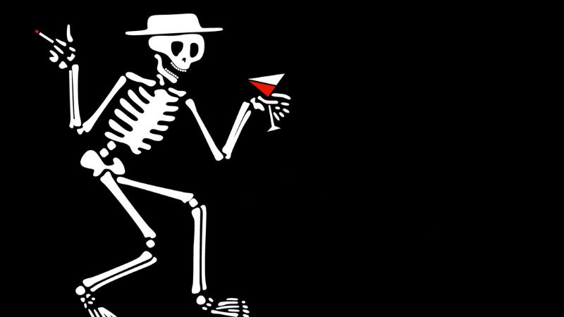 Ảnh bìa đen phong cách Punk với hình ảnh graffiti