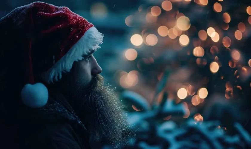 Ảnh bìa Giáng sinh buồn với khung cảnh tâm trạng