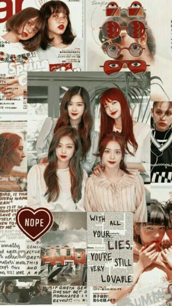 Ảnh Black Pink của cả nhóm làm hình nền