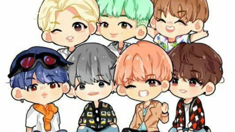 Ảnh BTS Chibi cho fan