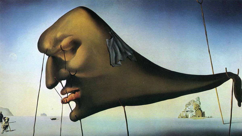 Ảnh buồn trừu tượng, gợi lên cảm giác lạc lõng và nội tâm phức tạp