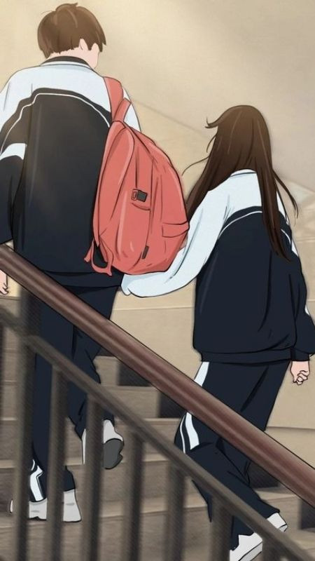 Ảnh cặp đôi thanh xuân của tớ rất rực rỡ vì luôn có cậu kề bên