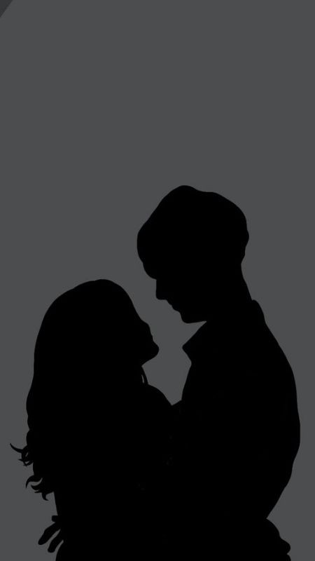 Ảnh cặp đôi trắng đen độc đáo