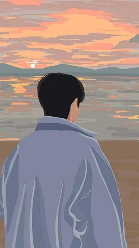 Ảnh cặp đôi với nét dịu dàng của hoàng hôn trên biển dành cho chàng