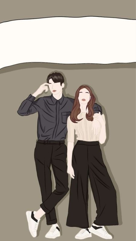 Ảnh cặp đôi với phong cách thoải mái và độc đáo