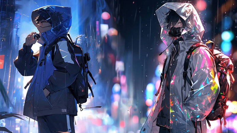 Ảnh chân dung cá nhân được chuyển đổi sang phong cách anime