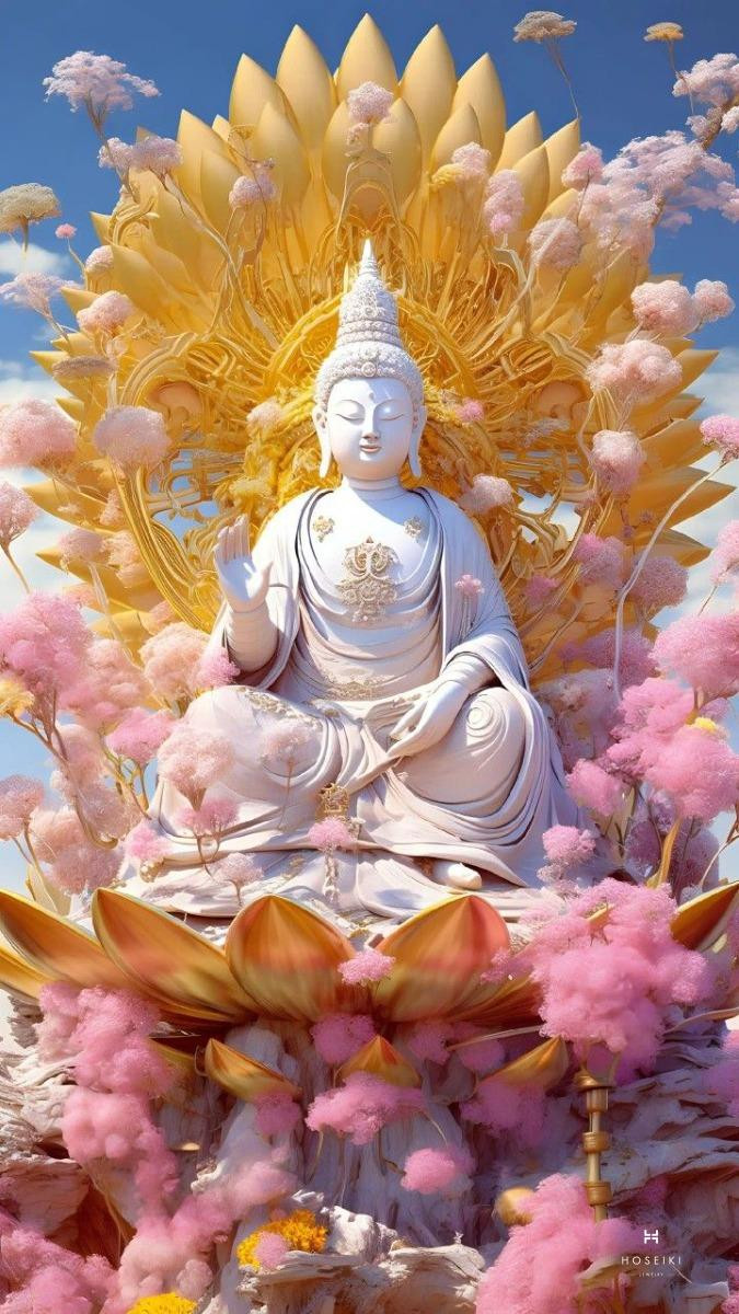 Tuyển Chọn Ảnh Phật Đẹp Làm Hình Nền Thanh Tịnh Ảnh chân dung Phật Thích Ca với nụ cười hiền hậu làm hình nền điện thoại