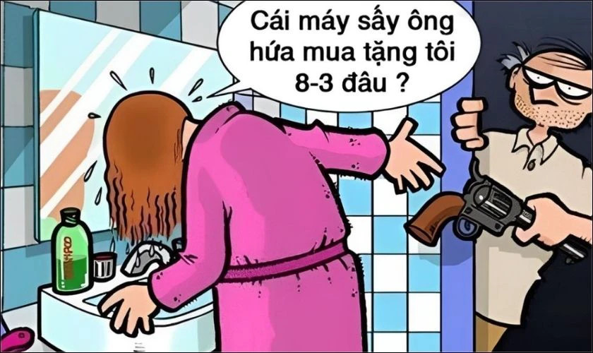 Ảnh chế đòi quà 8/3 vui nhộn lan truyền trên mạng