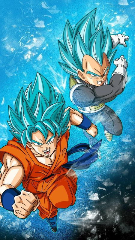 Ảnh chibi Songoku trong tư thế vẫy tay chào