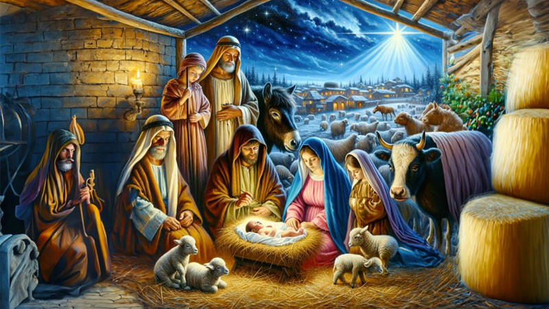 Ảnh Chúa Giêsu hài đồng bên Đức Mẹ Maria