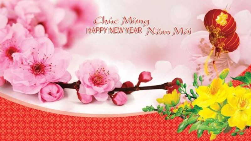 Tuyển Chọn Hình Ảnh Chúc Mừng Năm Mới Ý Nghĩa Ảnh chúc mừng năm mới với cành mai vàng