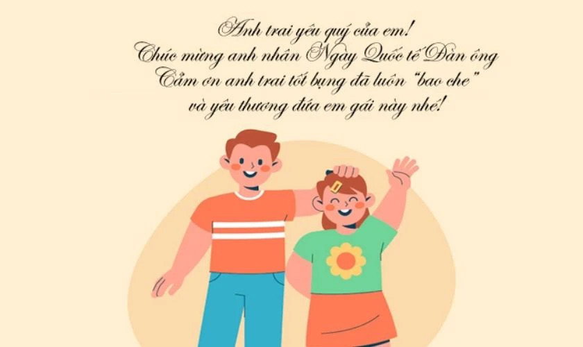 Hình ảnh đẹp mừng ngày Quốc tế Đàn ông 19/11 Ảnh chúc mừng ngày Quốc tế Đàn ông sáng tạo