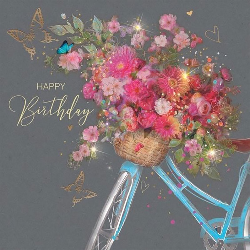 Ảnh chúc mừng sinh nhật lãng mạn với hoa hồng và nến lung linh