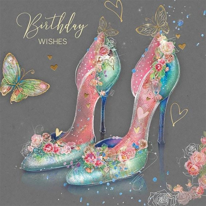 Ảnh chúc mừng sinh nhật quý phái với hoa và bánh kem cho người phụ nữ