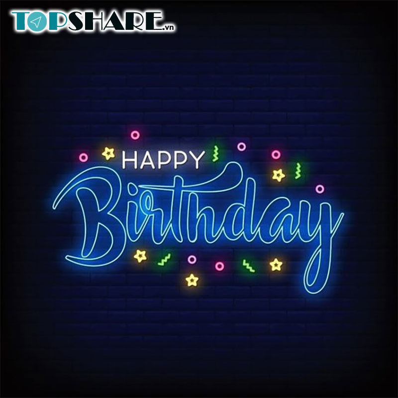 Ảnh chúc mừng sinh nhật trang nhã với hoa sen và nến cho người lớn tuổi