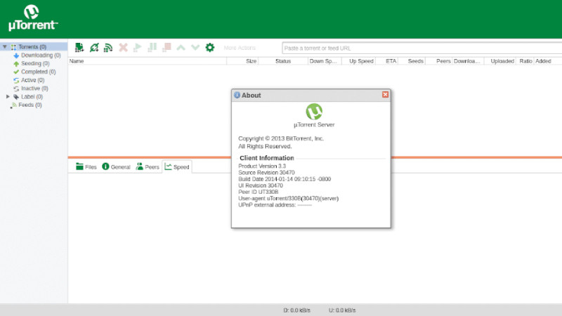 Ảnh chụp màn hình minh họa quá trình cài đặt một BitTorrent Client như uTorrent trên máy tính để chuẩn bị tải file Torrent