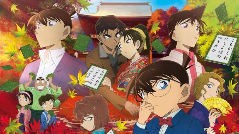 Ảnh Conan ngầu cùng nhóm bạn khám phá hiện trường