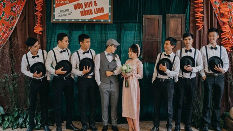 Ảnh cưới đẹp theo phong cách Vintage hoài cổ