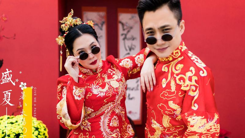 Ảnh cưới đẹp truyền thống Trung Hoa