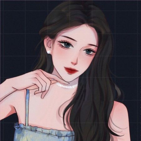 Ảnh đại diện ngầu cho nữ, cô gái cá tính với mái tóc nhuộm nổi bật