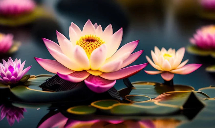 Ảnh đại diện Zalo hoa sen full HD tinh tế