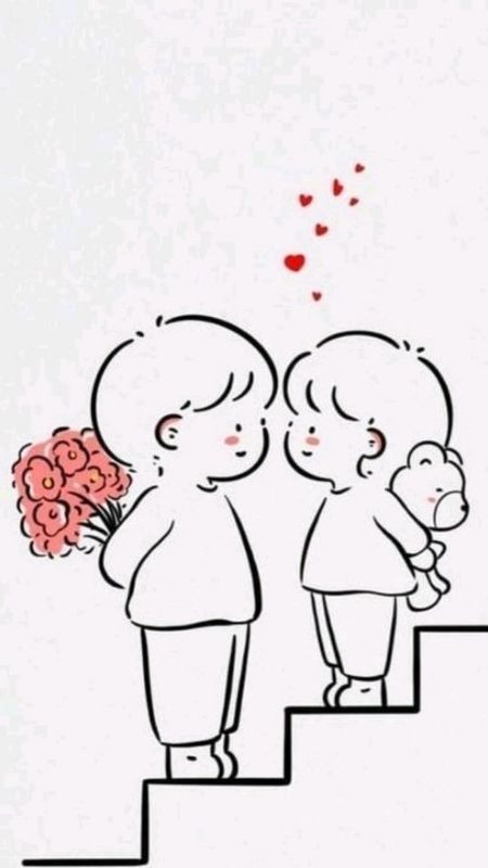 Ảnh đôi ny với khoảnh khắc tặng quà bất ngờ