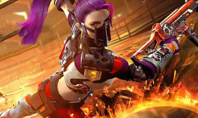 Ảnh FF 3D của nhân vật nam ấn tượng