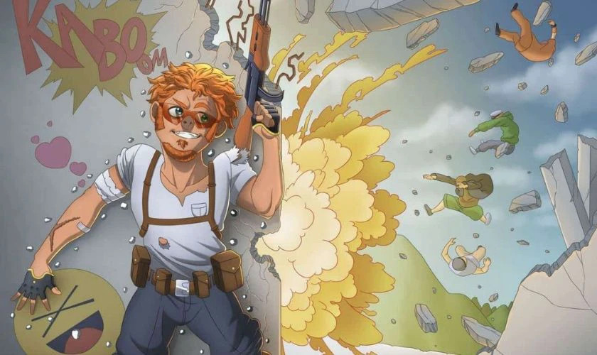 Ảnh FF anime với màu sắc tươi sáng