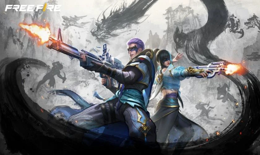 Ảnh FF cặp đôi lãng mạn cùng nhau