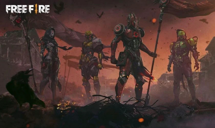 Ảnh FF tập trung vào chi tiết thiết kế nhân vật