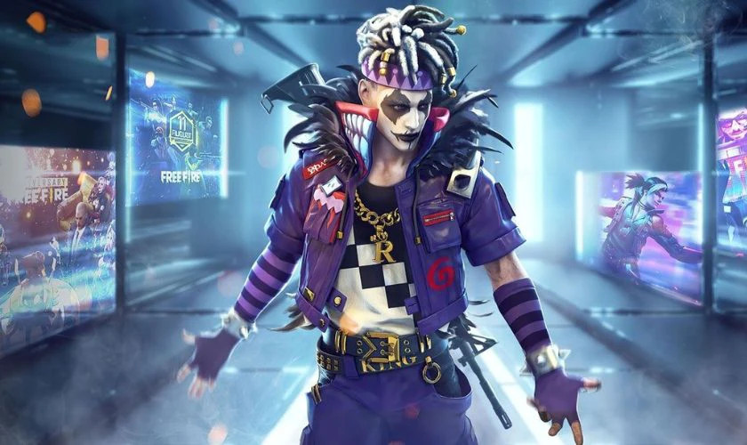 Ảnh FF với hiệu ứng kỹ năng bùng nổ nét căng