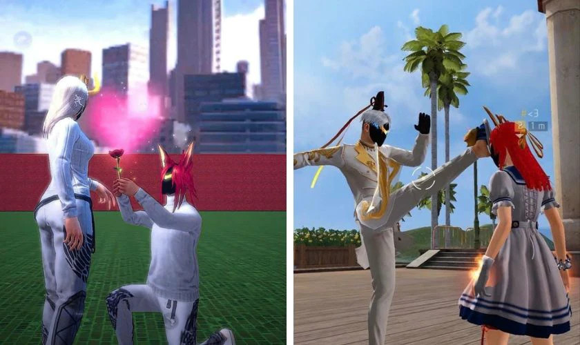 Ảnh Free Fire cặp đôi với phong cách độc đáo