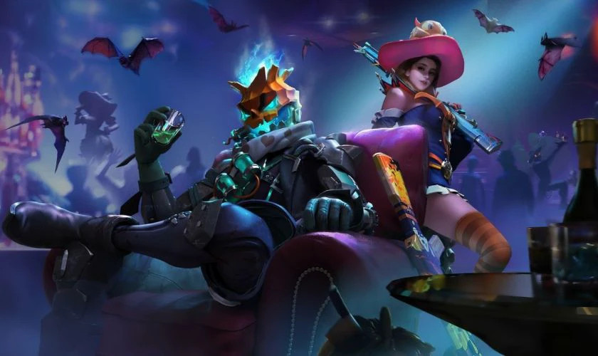 Ảnh Free Fire cute với nhân vật chibi