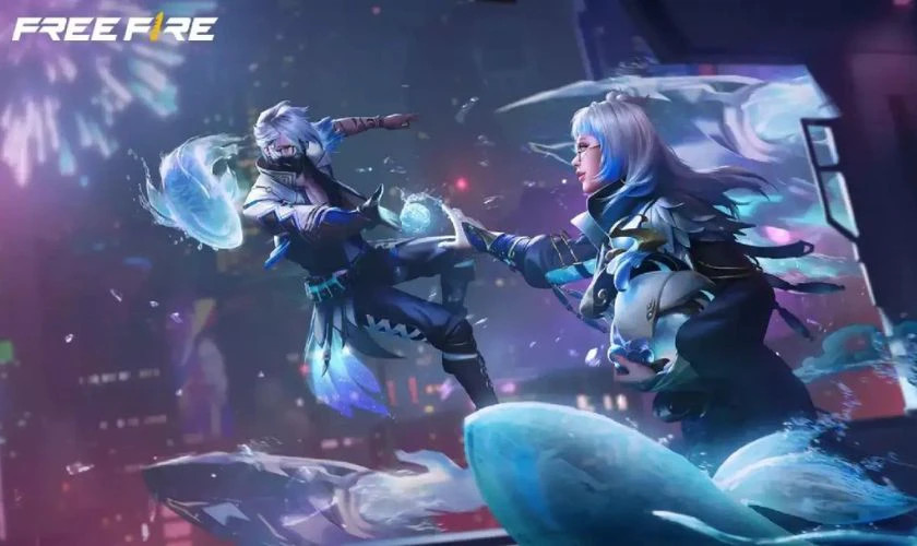 Ảnh Free Fire đáng yêu với Pet đồng hành