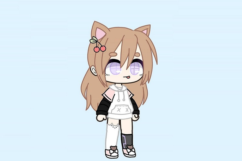 Ảnh Gacha Girl phong cách học đường