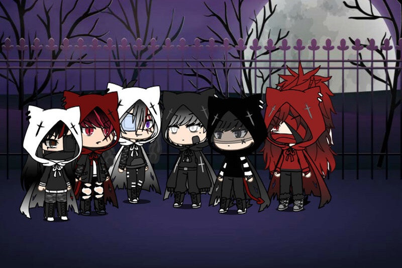 Ảnh Gacha Life Boy trong tư thế suy tư