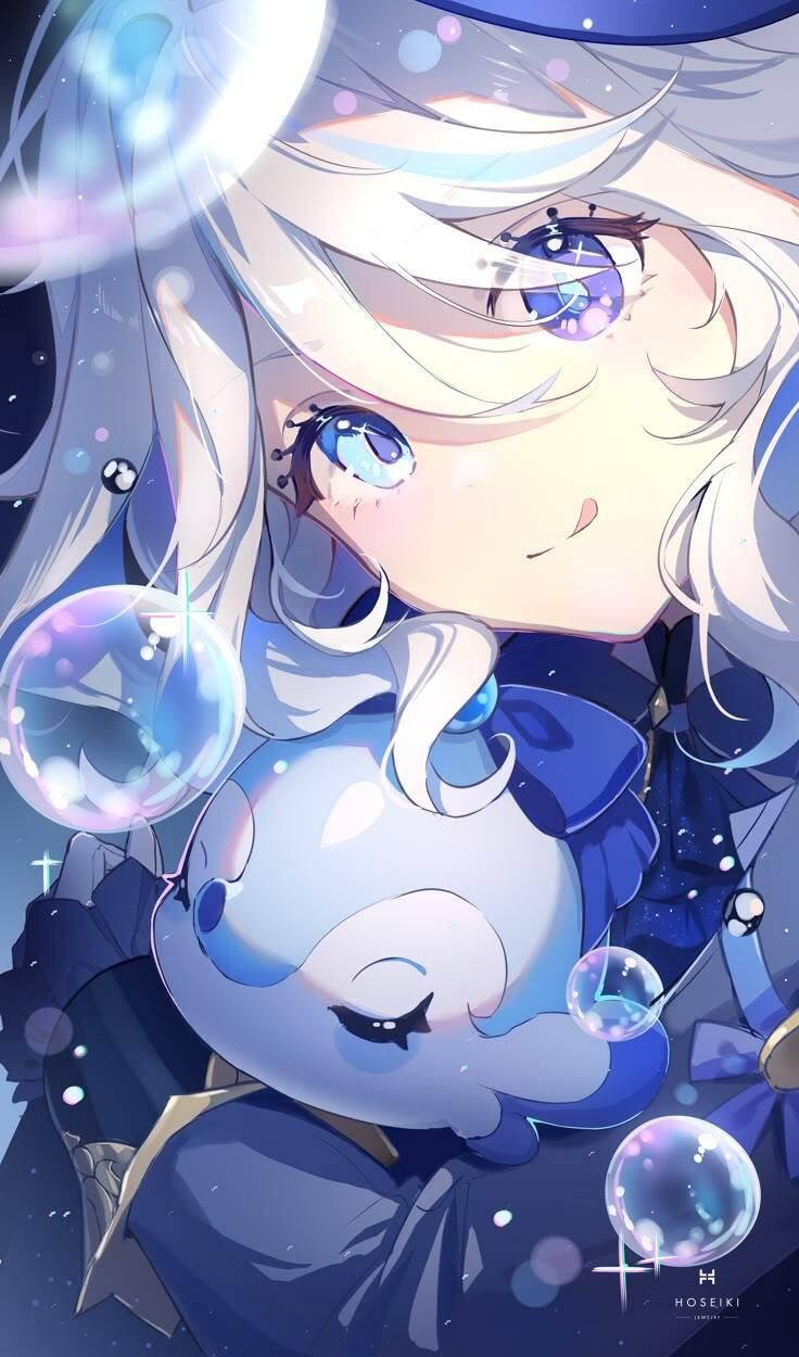 Ảnh gái anime thể hiện biểu cảm vui tươi, rạng rỡ