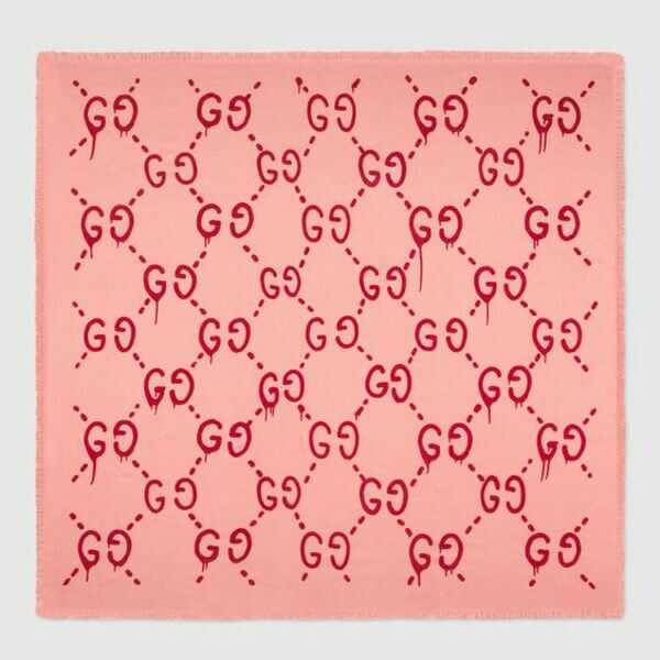 Ảnh Gucci đơn giản với logo GG màu vàng trên nền trắng