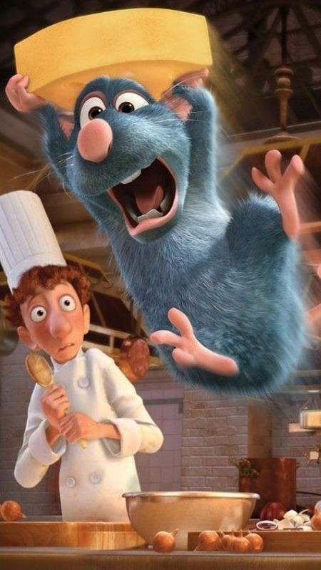 ảnh hoạt hình bộ phim nổi tiếng chú chuột đầu bếp Ratatouille