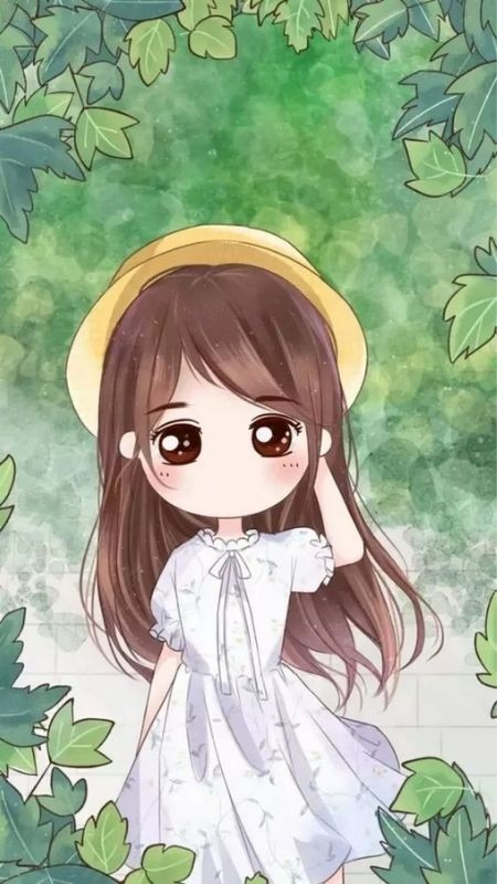 ảnh hoạt hình Chibi đáng yêu