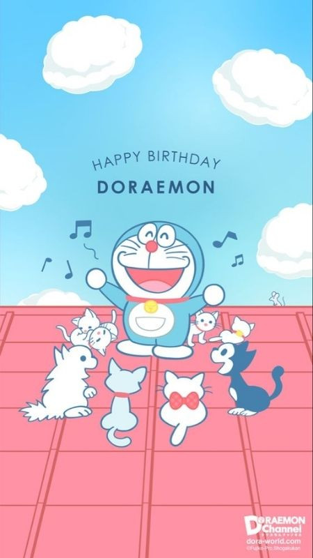 ảnh hoạt hình Doraemon và những người bạn mèo