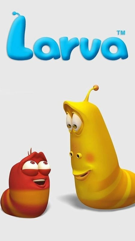 ảnh hoạt hình hai ấu trùng nhân vật chính phim Larva