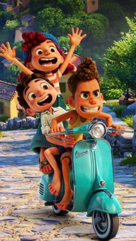 ảnh hoạt hình Luca và cuộc phiêu lưu kỳ thú mùa hè