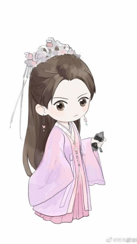 ảnh hoạt hình Lưu Ly tạo hình những tập cuối đáng yêu