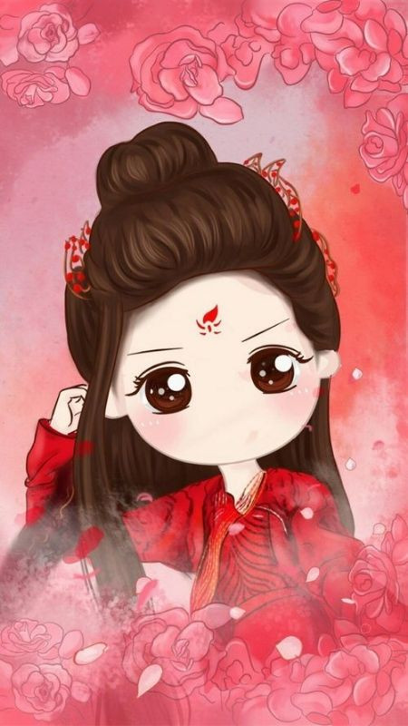 ảnh hoạt hình ma mị của nhân vật Hoa Thiên Cốt