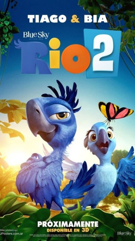 ảnh hoạt hình những chú vẹt Rio2