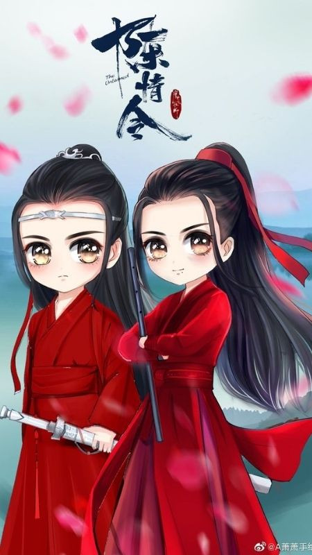 ảnh hoạt hình Trần Tình Lệnh và couple chính