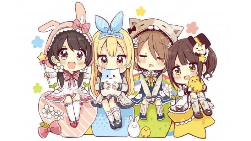 Ảnh học sinh anime đáng yêu